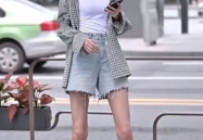 腿又细又长小姐姐穿搭,打造高挑女神范儿